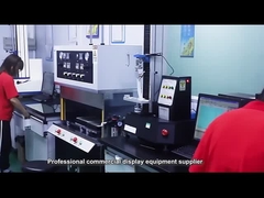 Interactief touchscreen whiteboard op de muur