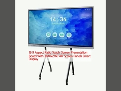 16 9 Aspect Ratio Touch Screen Presentation Board Met 3840x2160 4K Screen Panels Smart Display