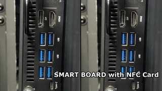 ProSeries interactief digitaal whiteboard – 16 GB RAM, 256 GB opslag en NFC-beveiligingshub