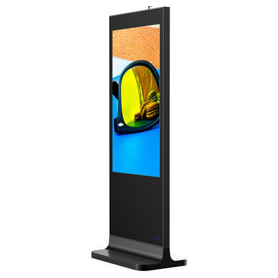 kwaliteit  4K Standing LED Advertising Screen 1920x1080 with Storage 16GB Mounting fabriek