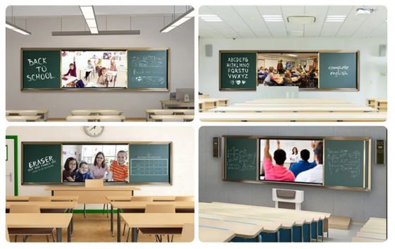 86 inch push pull digitaal krijtbord slimme magnetische voor onderwijs training