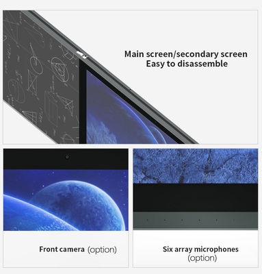 Gepersonaliseerd 75 inch Klein Smart Digital Blackboard Magnetisch Elektronisch Blackboard