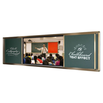 86 inch Push Pull Multifunctionele Smart Digital Blackboard Voor het onderwijs op school