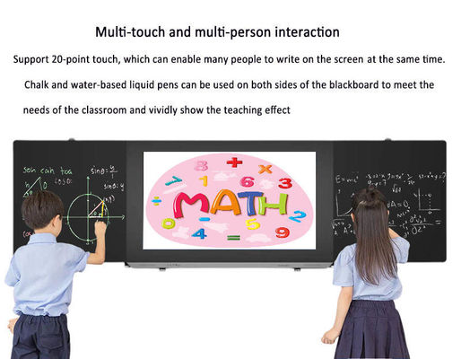4k Smart Digital Blackboard Touch Screen met draadloze projectie 75 inch