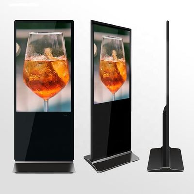 43 55 inch vloer staande digitale signage touchscreen voor reclame