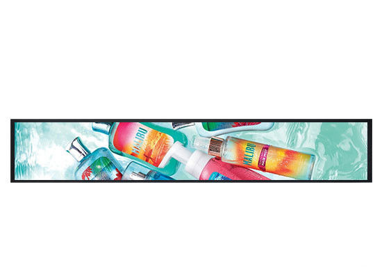Advertentiebalk type Digitaal bordbeeld Stretched LCD-scherm met Android-besturingssysteem