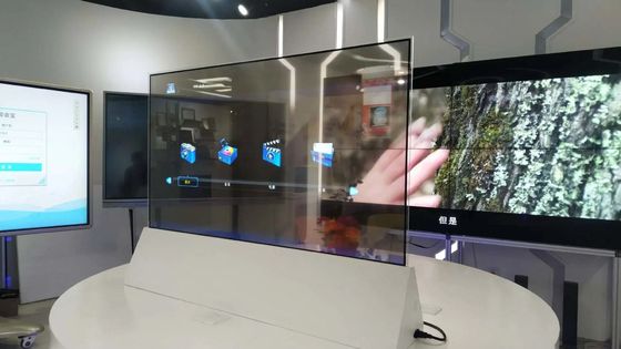 Advertentie Transparent OLED-scherm Intelligent Desktop Type