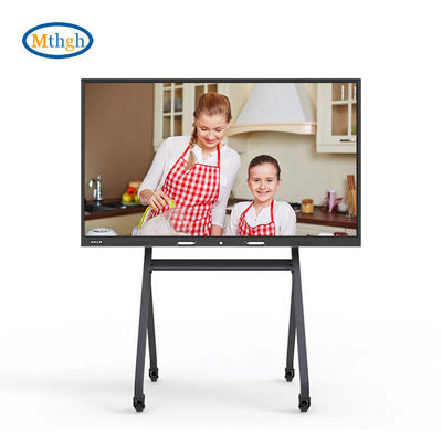 4K interactief touchscreen whiteboard 75 inch smart board voor binnen
