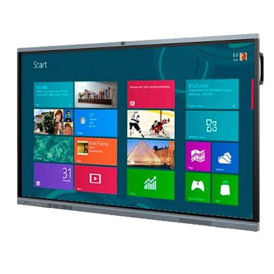 4K interactief touchscreen whiteboard 75 inch smart board voor binnen
