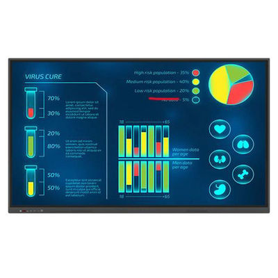 4K interactief touchscreen Whiteboard Multi Touch interactief whiteboard 55 inch