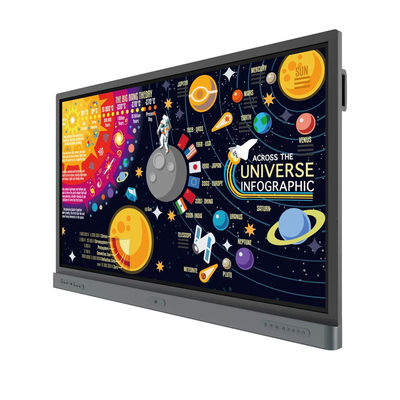 4k interactief elektronisch whiteboard 75 inch voor vergaderruimtes