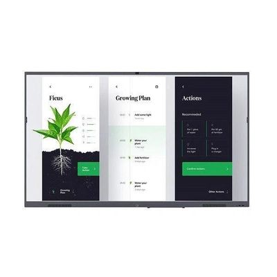 4K elektronische interactieve touchscreen whiteboard voor onderwijs en opleiding