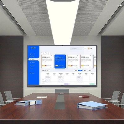 4K elektronische interactieve touchscreen whiteboard voor onderwijs en opleiding