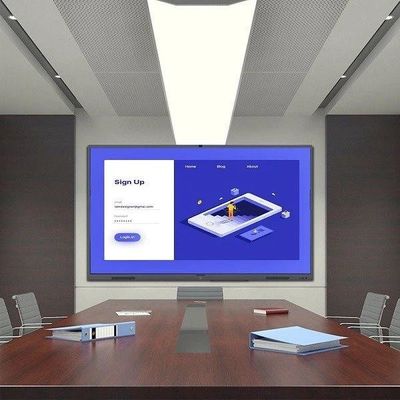 86 inch 4k interactief touchscreen whiteboard Engels lesbord