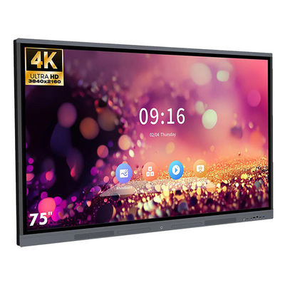 4K plat digitaal multi touch interactief whiteboard 86