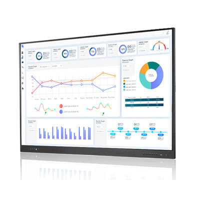 Plat digitaal interactief touchscreen whiteboard 55 inch 3840*2160