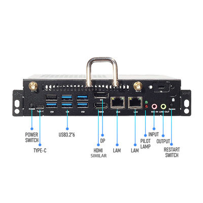 12e generatie Zwarte I5 11390h Grote OPS PC-module I5 16GB 128g SSD