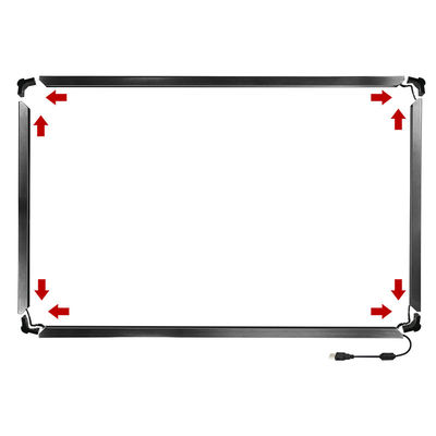 Interactief infrarood touchpaneel multitouch voor interactieve tafel slimme spiegel