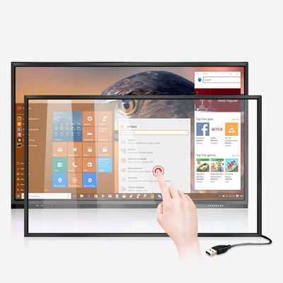 Hoge respons IR touchscreen paneel met 8 ms reactietijd OEM ODM