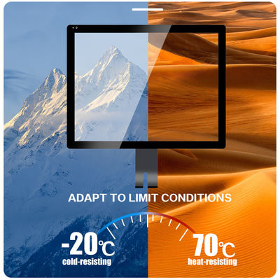 Hoge resolutie capacitieve touch panel 16:9 Outdoor Laptop