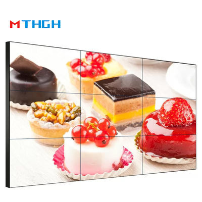 55 inch 4k 8k Wandmontage Commerciële Reclame Video Lcd Splicing Screen