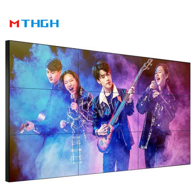 1080P Hoge 3500:1 Contrast LCD Splicing Screen 55 inch LCD Video Wall