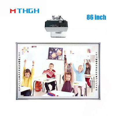 86 inch 32 punt infrarood klaslokaal slim interactief whiteboard voor schoolonderwijs