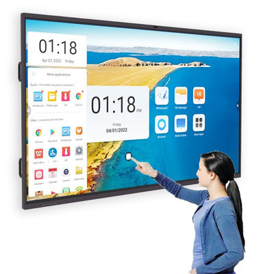 110 inch interactief infrarood touchscreen whiteboard 40 punt onmiddellijke reactie