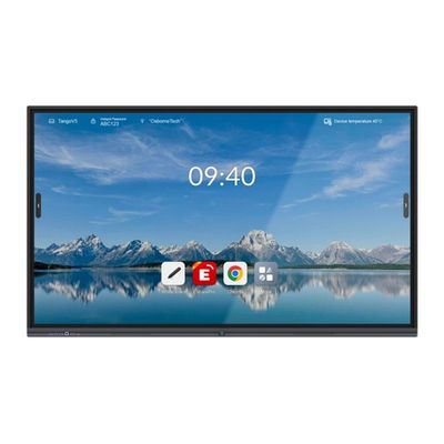 Interactief touchscreen whiteboard met 1x10W luidsprekers