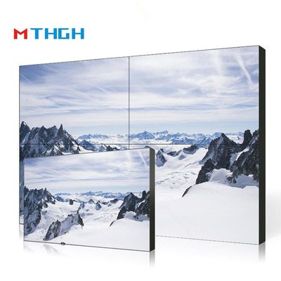 75 inch hoge resolutie lcd videomuur 72% kleurenbereik beeldscherm muur gemonteerd/ingebed
