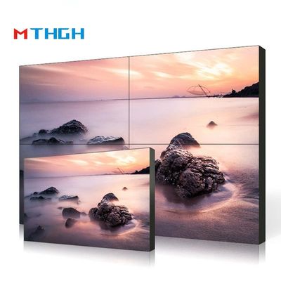 75 inch hoge resolutie lcd videomuur 72% kleurenbereik beeldscherm muur gemonteerd/ingebed
