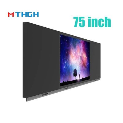 75 inch interactief aanraakscherm Smart Blackboard LED-paneel 500 cd/m2 Schoolonderwijs