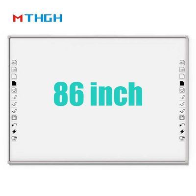 86 inch getemperd glas smart whiteboard met wifi bluetooth usb verbinding voor school supermarkt
