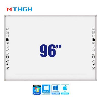 96 inch Digitaal whiteboard voor klaslokaal 10 punten Smart Touch Interactief scherm