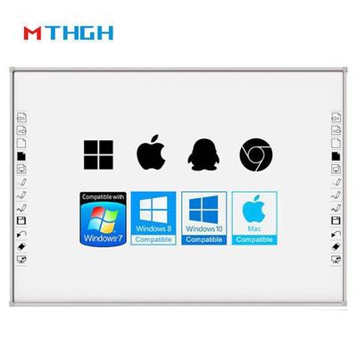 106 inch Elektromagnetisch Touch Smart Whiteboard 3840X2160 Schermresolutie Voor schoolinteractie