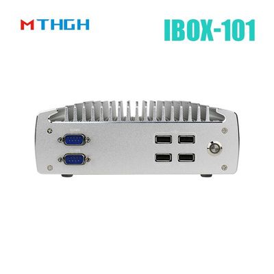 IBOX-101 Plus Industrial Mini PC met HDMI Mini PCIe/MSATA Ondersteuning Windows/Liunx