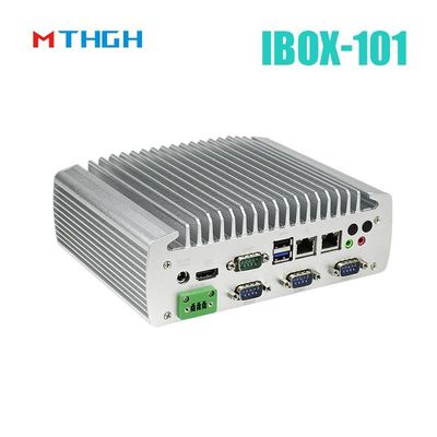 IBOX-101 Plus Industrial Mini PC met HDMI Mini PCIe/MSATA Ondersteuning Windows/Liunx