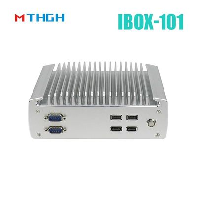 IBOX-101 Plus Industrial Mini PC met HDMI Mini PCIe/MSATA Ondersteuning Windows/Liunx