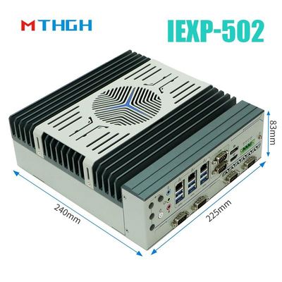 IEXP-502 Industrial Mini PC met Mini PCIe Expansion Slot Windows/Linux besturingssysteem