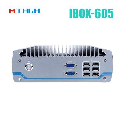 Intel Core I5-8500T Aluminium Chassis Mini PC,Fanless Industrial PC IBOX-605