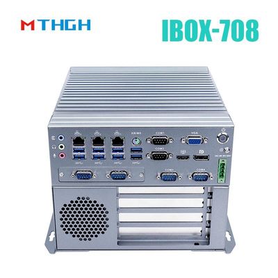 IBOX-708 SSD Intel Core I5 6500T Industrial Mini PC Alle aluminium onderstel -20°C~60°C Temperatuur