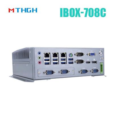 IBOX-708C Fanless Industrial Mini PC met 8GB DDR4 Quad Core I7 6700T