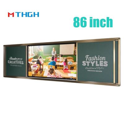 86 inch push pull digitaal krijtbord slimme magnetische voor onderwijs training