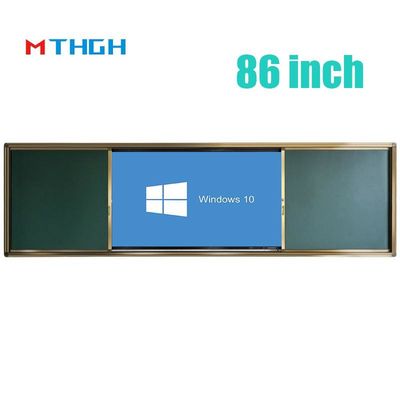 86 inch push pull digitaal krijtbord slimme magnetische voor onderwijs training