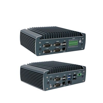 IBOX-1226 J6412 Industrial Fanless Mini PC Met 32 GB RAM En 12 V DC Input