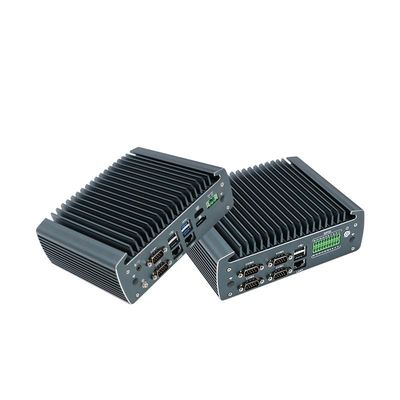 IBOX-1226 J6412 Industrial Fanless Mini PC Met 32 GB RAM En 12 V DC Input