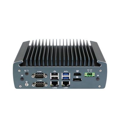 IBOX-1226 J6412 Industrial Fanless Mini PC Met 32 GB RAM En 12 V DC Input