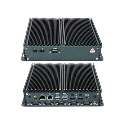 Gecertificeerde IBOX-1326 Quad Core N100 Industrial Mini PC met 2*Intel I211 AT LAN