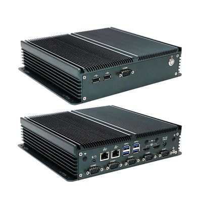 Gecertificeerde IBOX-1326 Quad Core N100 Industrial Mini PC met 2*Intel I211 AT LAN