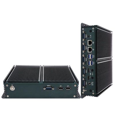 Gecertificeerde IBOX-1326 Quad Core N100 Industrial Mini PC met 2*Intel I211 AT LAN